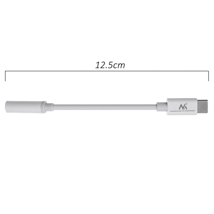 Maclean - Adaptateur - Câble USB Type-C - mini jack 3,5 mm