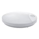 Maclean MCE357 LED lamp met infrarood bewegingsmelder bereik tot max. 9 m 10W IP44 naturel wit 4000K 900lm IP44 voor buiten en binnen Wit