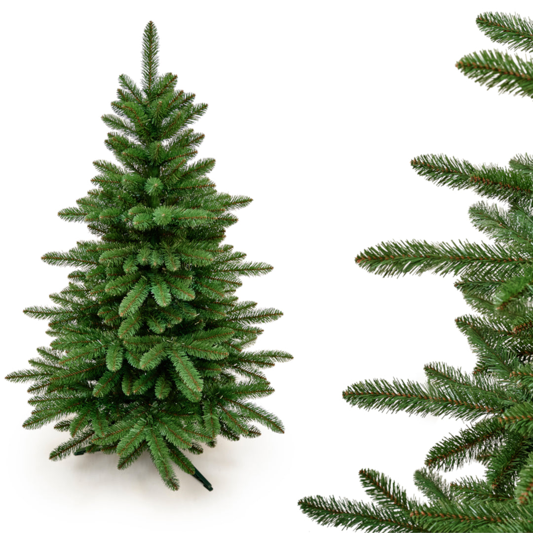 Virpol Kunstkerstboom Spaanse denneboom Kerstboom met kunststof standaard 150 cm
