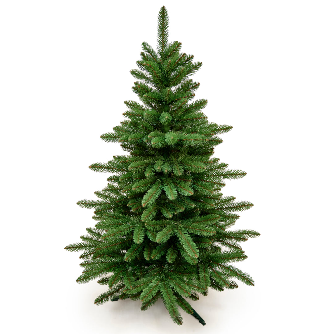 Virpol Kunstkerstboom Spaanse denneboom Kerstboom met kunststof standaard 150 cm