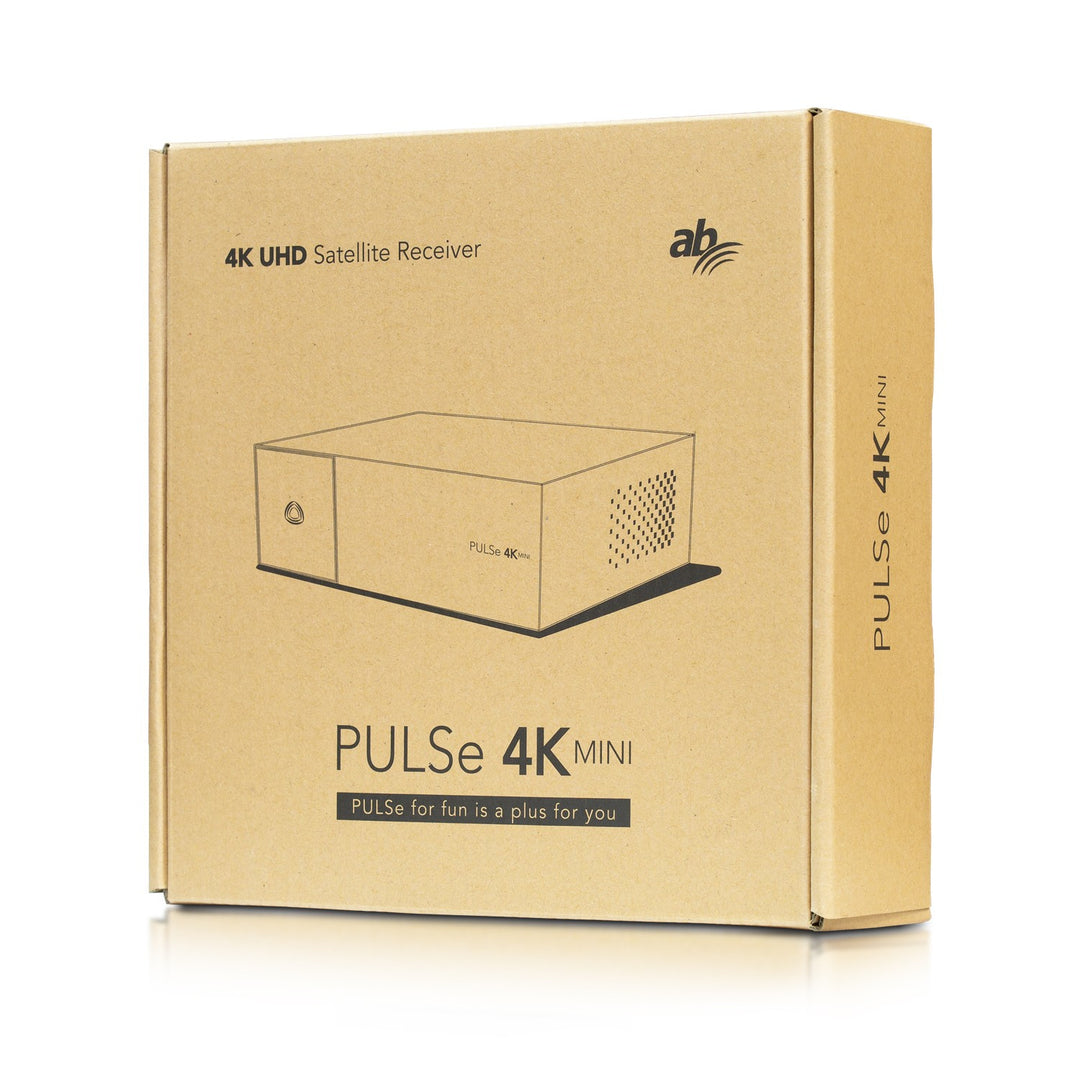 PULSe 4K Mini-ontvanger (Versie: 1x DVB-S2X tuner)