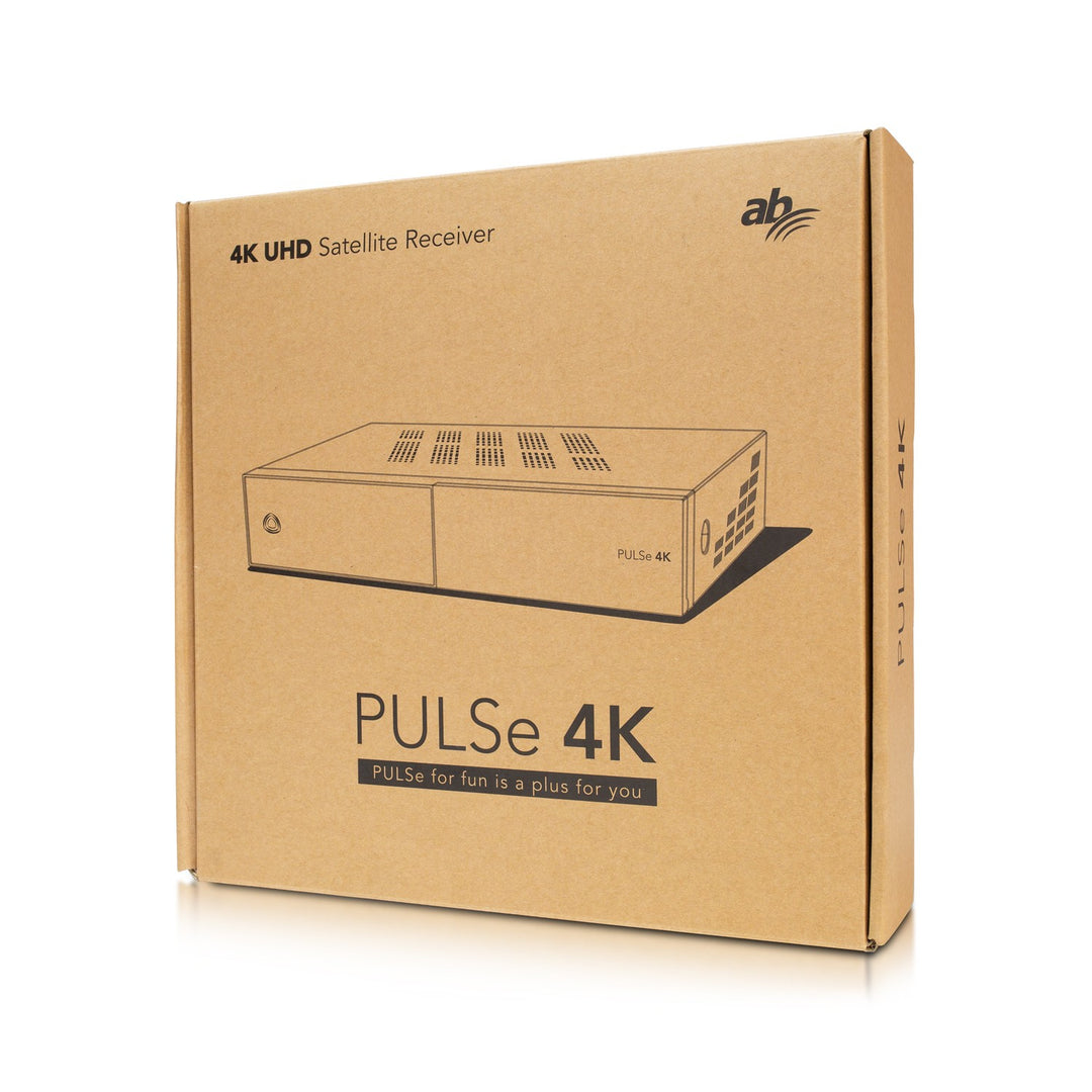 AB Pulse 4K UHD PVR Digitale Sat ontvanger Twin Tuner PVR