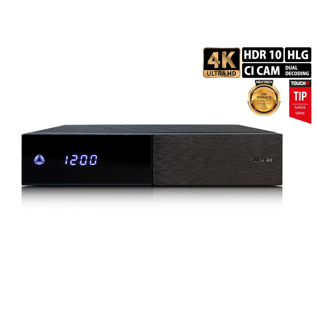 AB Pulse 4K UHD PVR Digitale Sat ontvanger Twin Tuner PVR