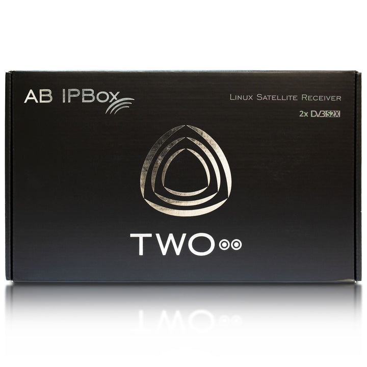 AB-COM - Tv ontvanger | Tuner - AB IPBox TWO (2x tuner DVB-S2X) 4K UHD