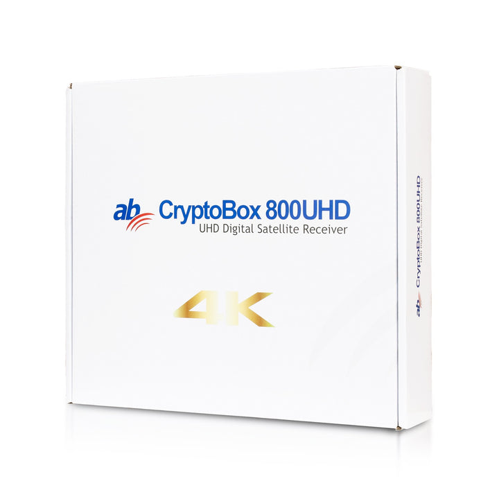 AB Cryptobox 800 UHD ontvanger / AB CR800UHD 4K - UHD