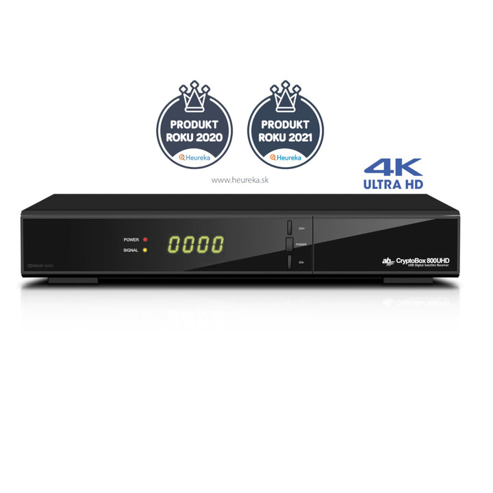 AB Cryptobox 800 UHD ontvanger / AB CR800UHD 4K - UHD