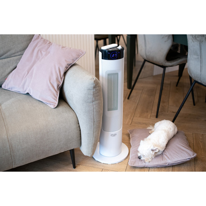 Adler AD 7730 - LCD kolomverwarmer met luchtbevochtiger - Keramisch verwarming