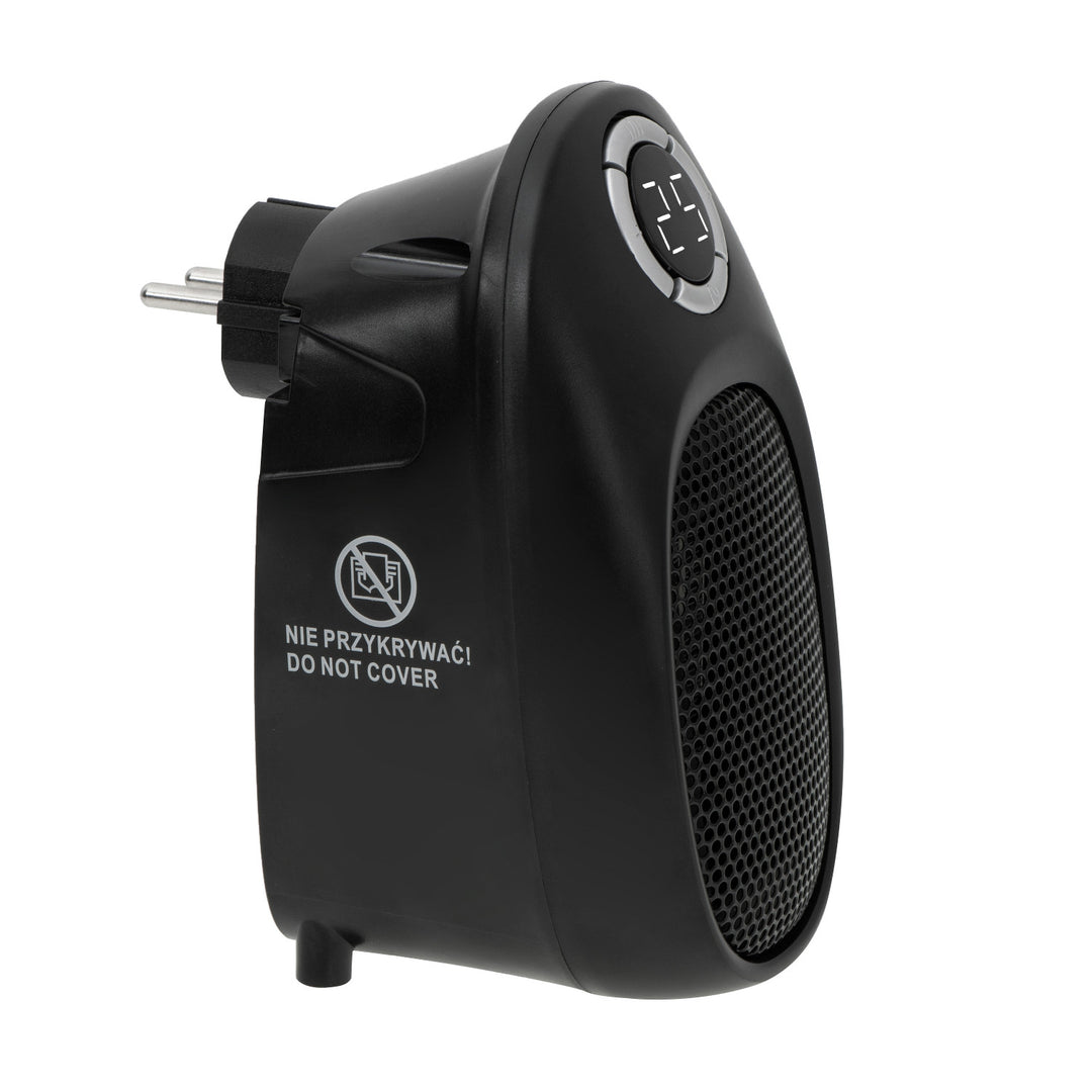 Adler AD 7726 - Thermoventilator 1500W  Easy Heater  met LED-display - Zwart