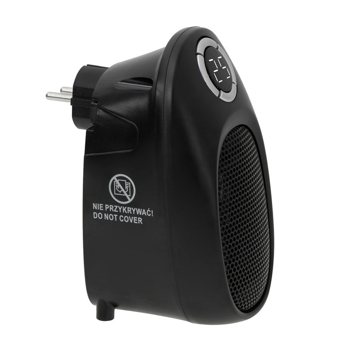 Adler AD 7726 - Thermoventilator 1500W  Easy Heater  met LED-display - Zwart