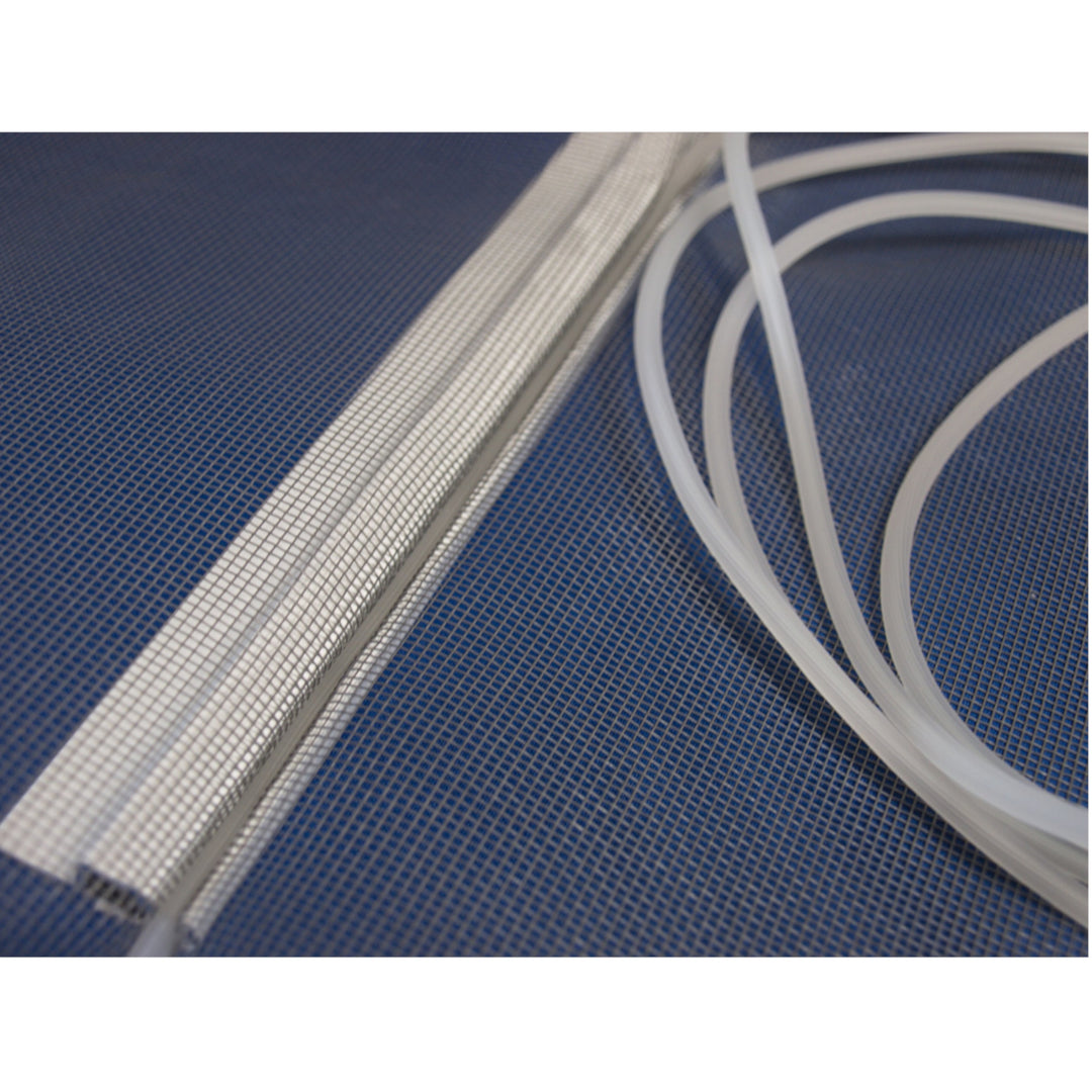 Stop Sun - Rubberen pakking 4,2 mm voor muskietennetten Transparante (rol 200 mb )