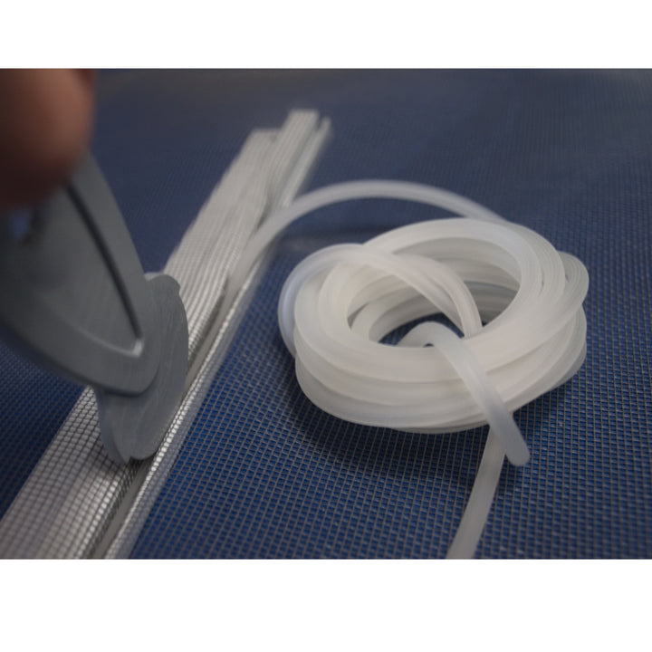 Stop Sun - Rubberen pakking 4,2 mm voor muskietennetten Transparante (rol 200 mb )