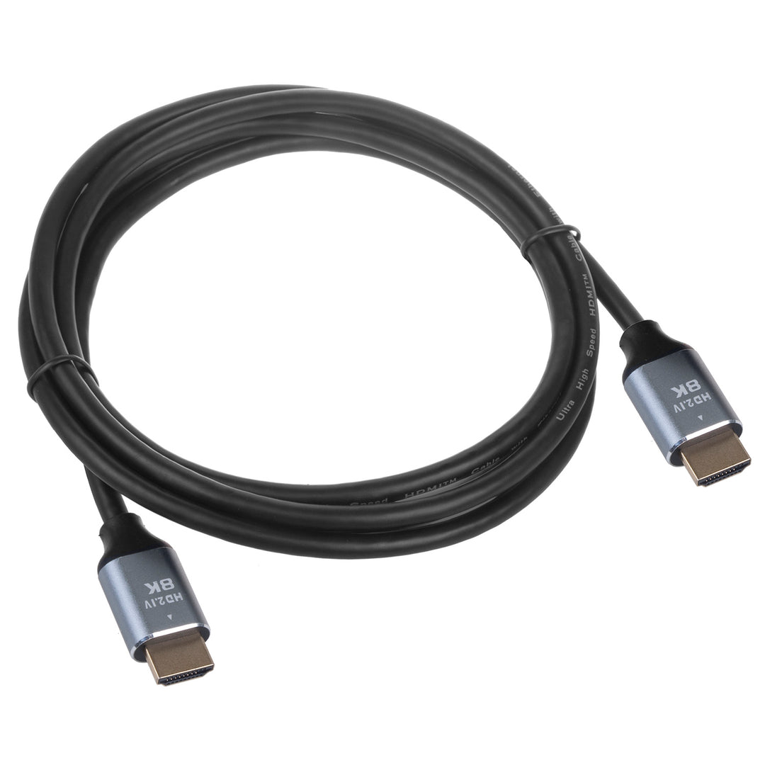 Câble Maclean MCTV-440 HDMI 2.1a avec fiches plaquées or Plug to Plug Câble ultra haute vitesse 8K Bande passante maximale de 48 Gb/s 8K FUHD 60 Hz 4320p / 4K 120 Hz 2160p (1,5 m)