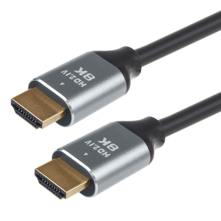 Câble Maclean MCTV-440 HDMI 2.1a avec fiches plaquées or Plug to Plug Câble ultra haute vitesse 8K Bande passante maximale de 48 Gb/s 8K FUHD 60 Hz 4320p / 4K 120 Hz 2160p (1,5 m)