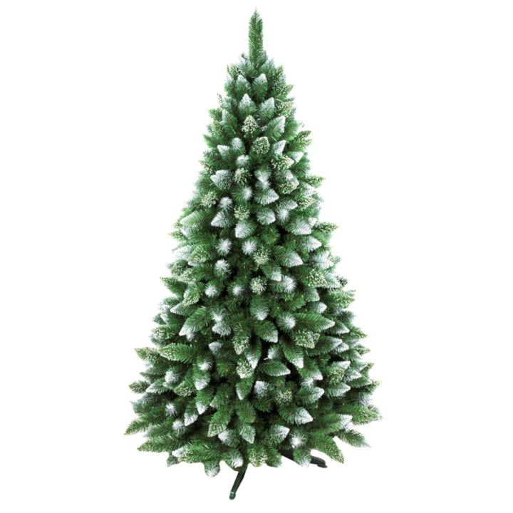 Damich Diamond Kunstkerstboom 160cm Kerstboom met Standaard Sneeuweffect PVC Decoratie Kerstdecoratie