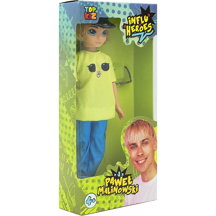 Influ Heroes - Pop Pawel Malinowski- Accessoire - Hoogte 23 cm