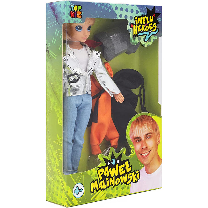 InfluHeroes Malinowski Pop met accessoires en verkleedkleren
