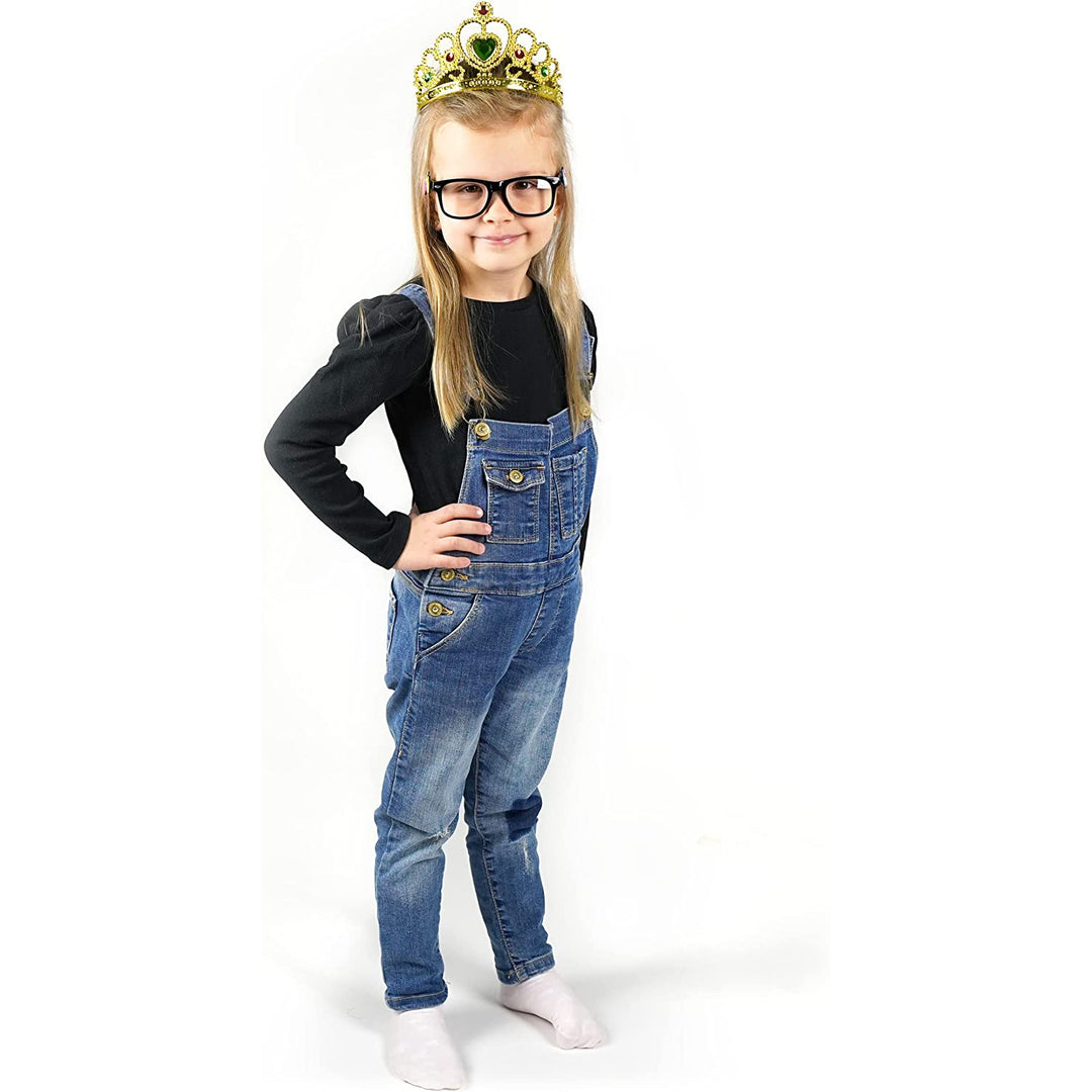 Influ Heroes - Miss Aga verkleedde set | Pruik\ kroon en bril