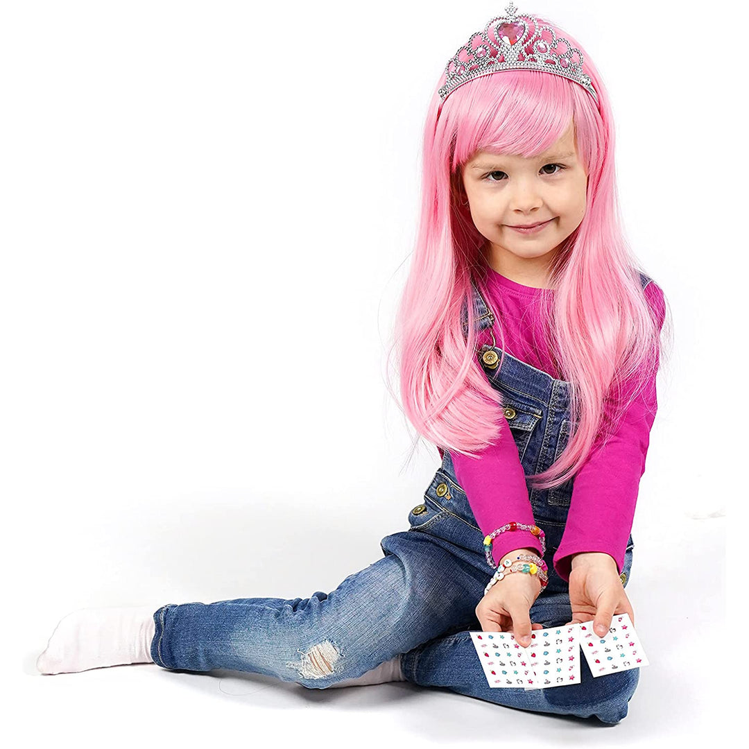 Influ Heroes Roleplay TK-INF0005 Martyna Zabawa Verkleedde set | Pruik\ kroon\ stickers en armband