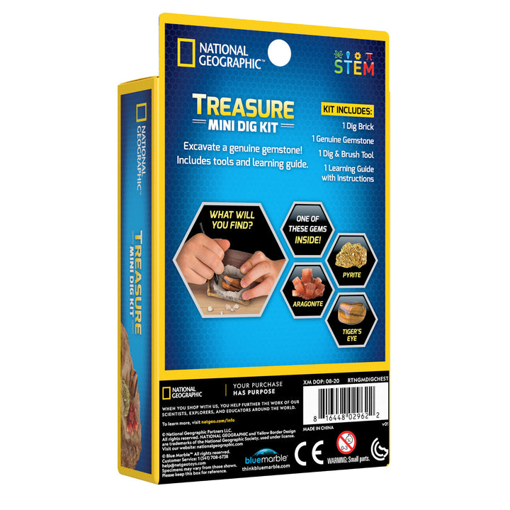 National Geographic - Schatkist (Impulse Treasure Mini Dig Kit)