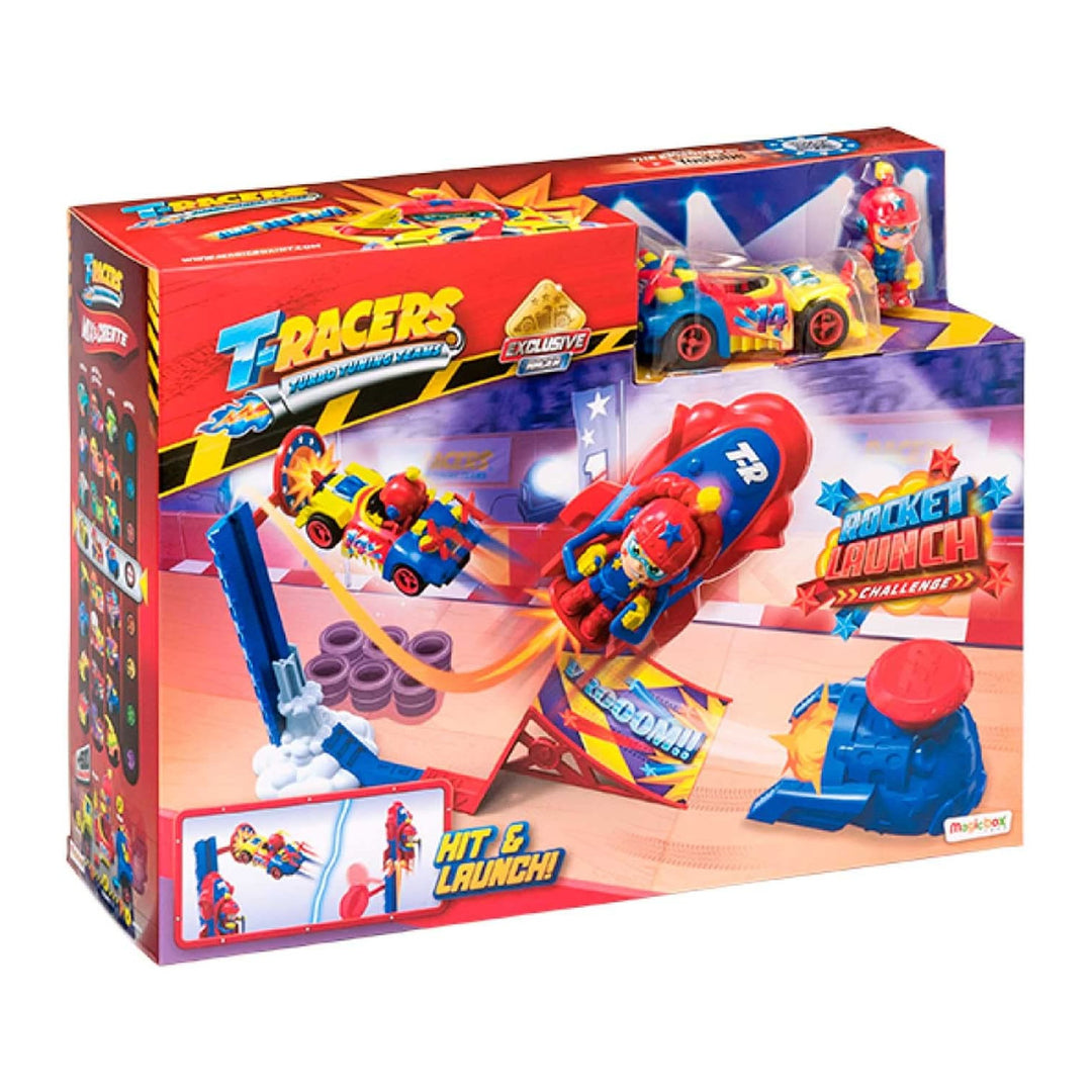 ORBICO - Véhicule exclusif T-Racers Rocket Launch Playset