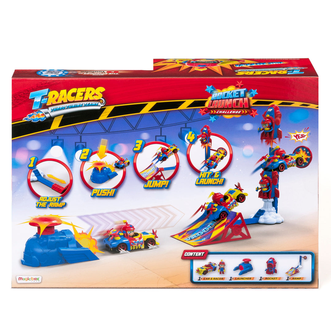 ORBICO - T-Racers Rocket Launch Playset exclusief voertuig