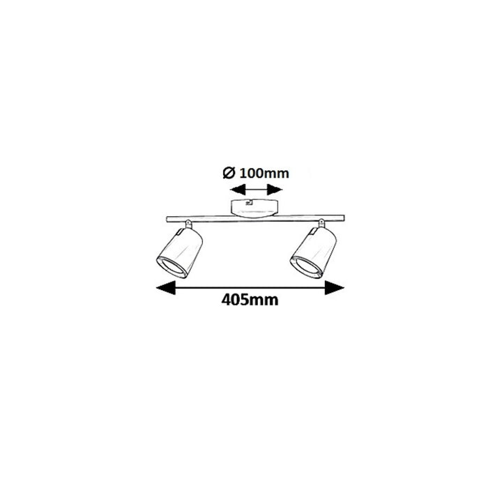 Rabalux - Plafondlamp LED 12W - Solange spot - Wit