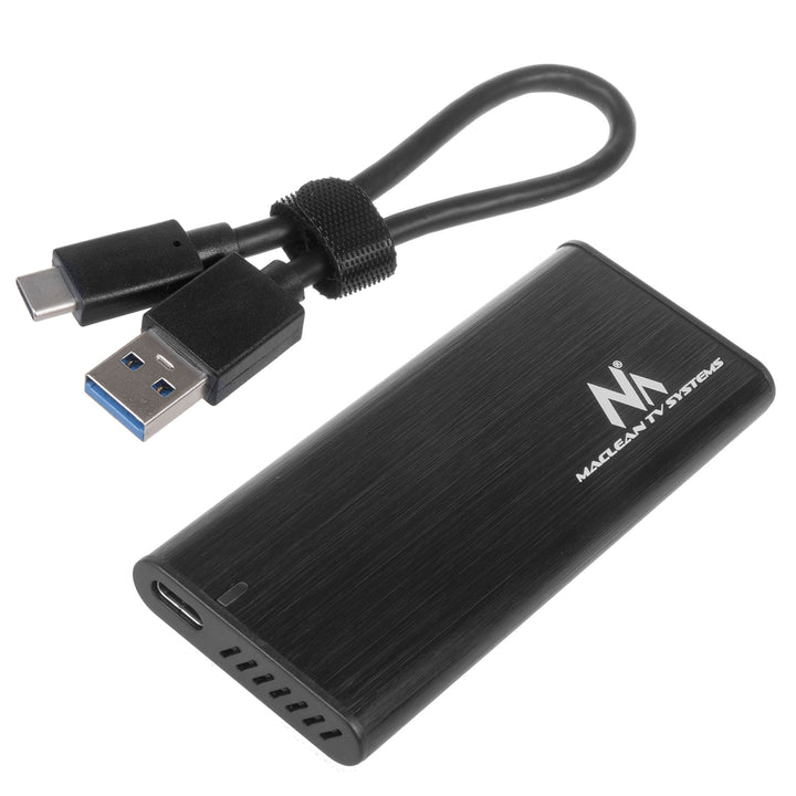 Maclean USB 3.1 harde schijf behuizing | SSD M.2 - NVMe (PCIe) - NGFF (SATA)