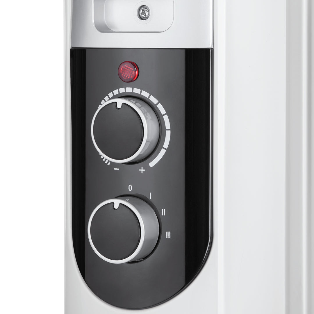 Teesa - Elektrische olieradiator 2500 W (11 lamellen) Radiator met thermostaat - 3 warmtestanden