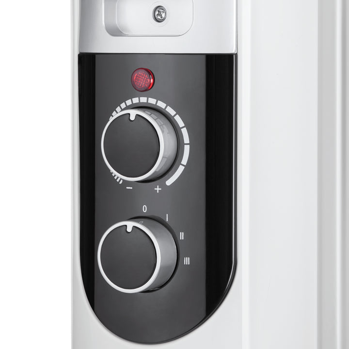 Teesa - Elektrische olieradiator 2500 W (11 lamellen) Radiator met thermostaat - 3 warmtestanden