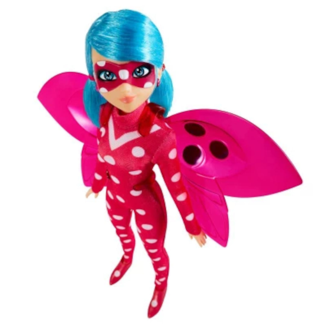 Miraculous - Wonderbaarlijke Cosmobug Lieveheersbeestje pop - buigbare armen en benen