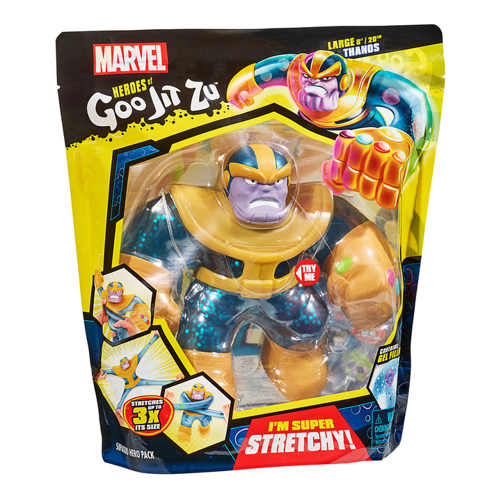 Figurine Marvel Thanos Héros de Goo Jit Zu - hauteur 20 cm