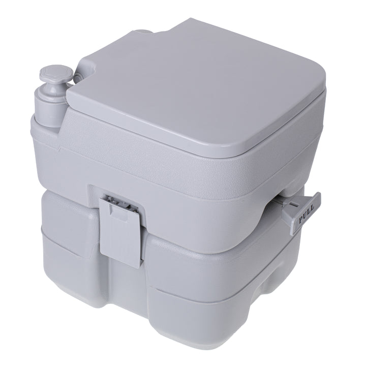 CAMRY CR 1035 Mobiele 20 liter toilet met 13L flush watertank Camping toilet Emmer reizen toilet Mobiele camping