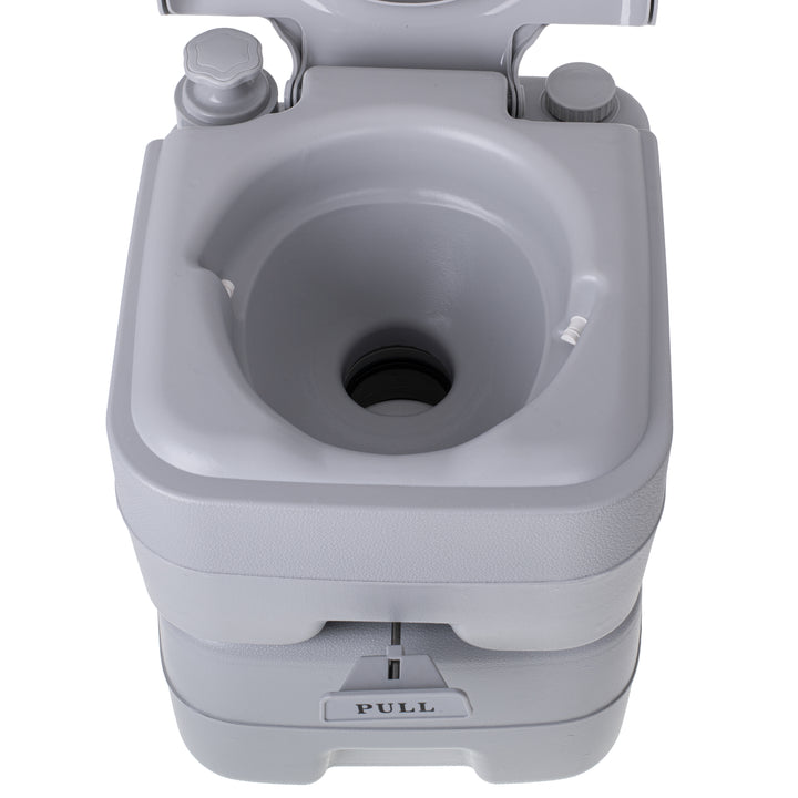 CAMRY CR 1035 Mobiele 20 liter toilet met 13L flush watertank Camping toilet Emmer reizen toilet Mobiele camping