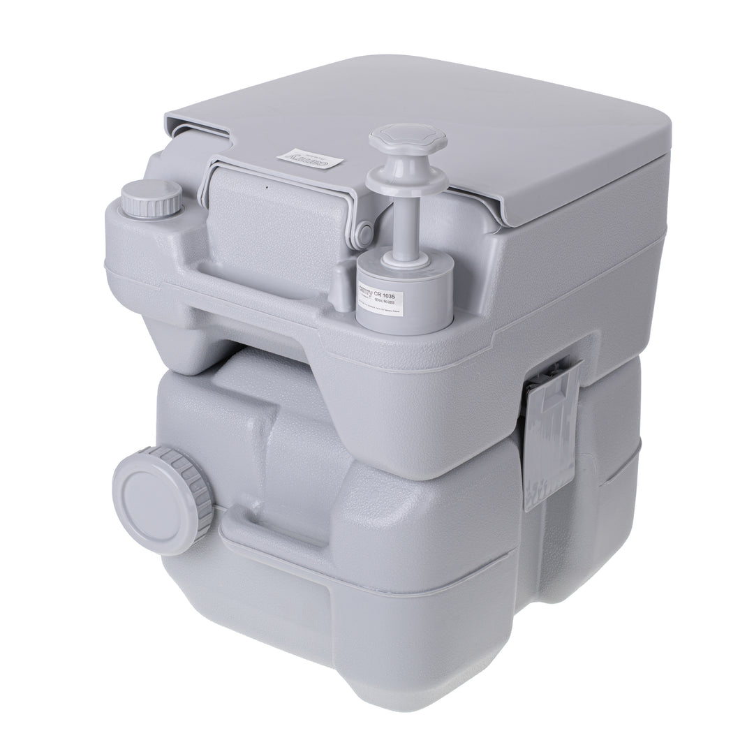 CAMRY CR 1035 Mobiele 20 liter toilet met 13L flush watertank Camping toilet Emmer reizen toilet Mobiele camping