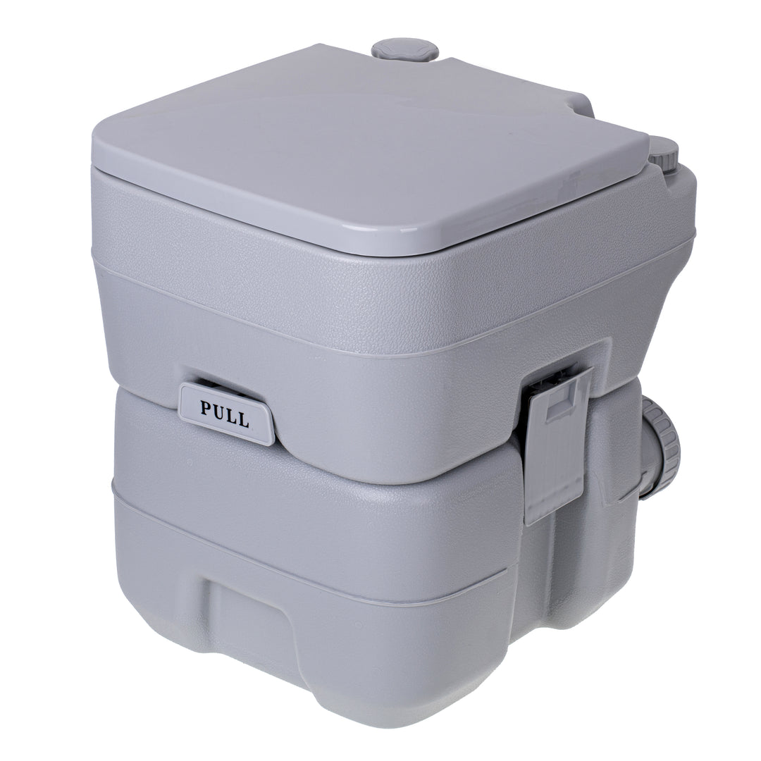 CAMRY CR 1035 Mobiele 20 liter toilet met 13L flush watertank Camping toilet Emmer reizen toilet Mobiele camping