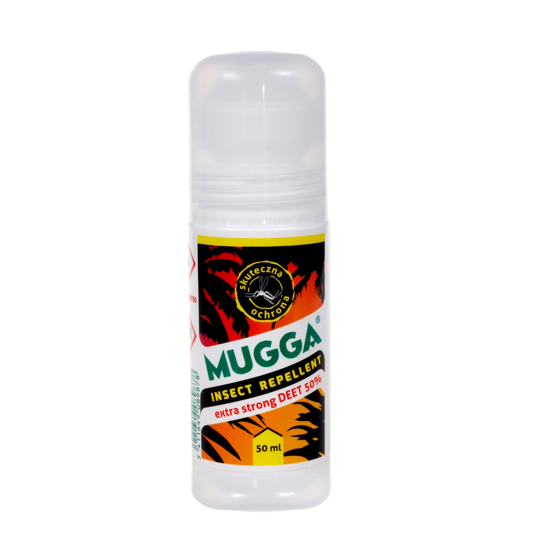 Mugga Sterke Spray + Roll On 50% Deet Set Insectenwerend middels