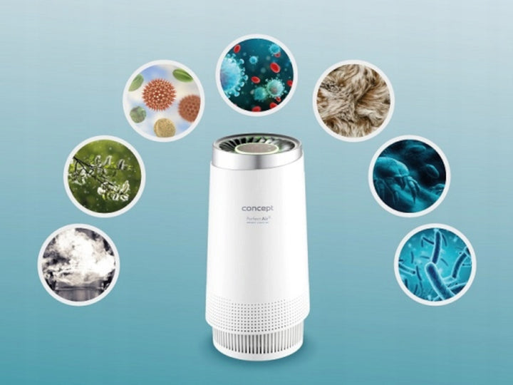 Concept CA1010 luchtreiniger - Perfect Air Smart -  20 m² \ 32 dB - Wit