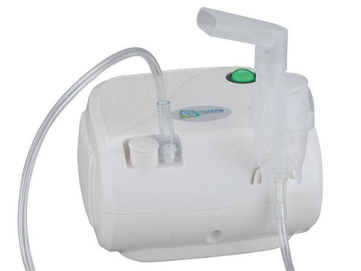 Inhalateur à compresseur Omnibus BR-CN116 blanc + tube + sac