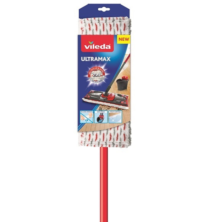 Vileda Ultramax mop met steel + extra mopvulling