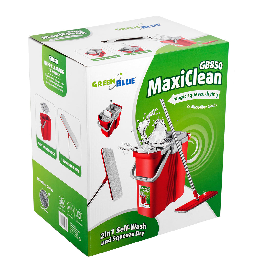 Automatische vlakmopemmer+3 microvezelinzetten