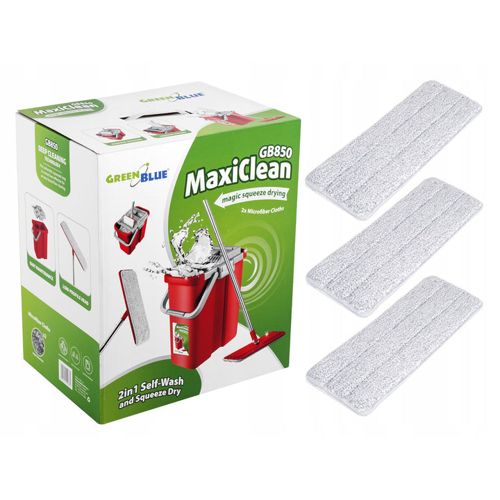 Automatische vlakmopemmer+3 microvezelinzetten