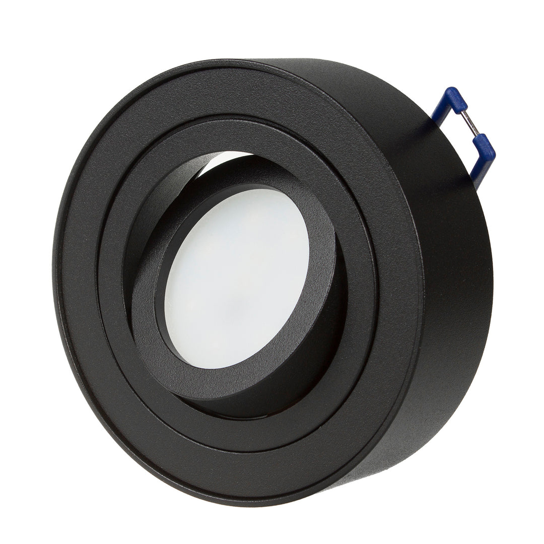 Luminaire encastré MCE462 B 7W noir + GU10