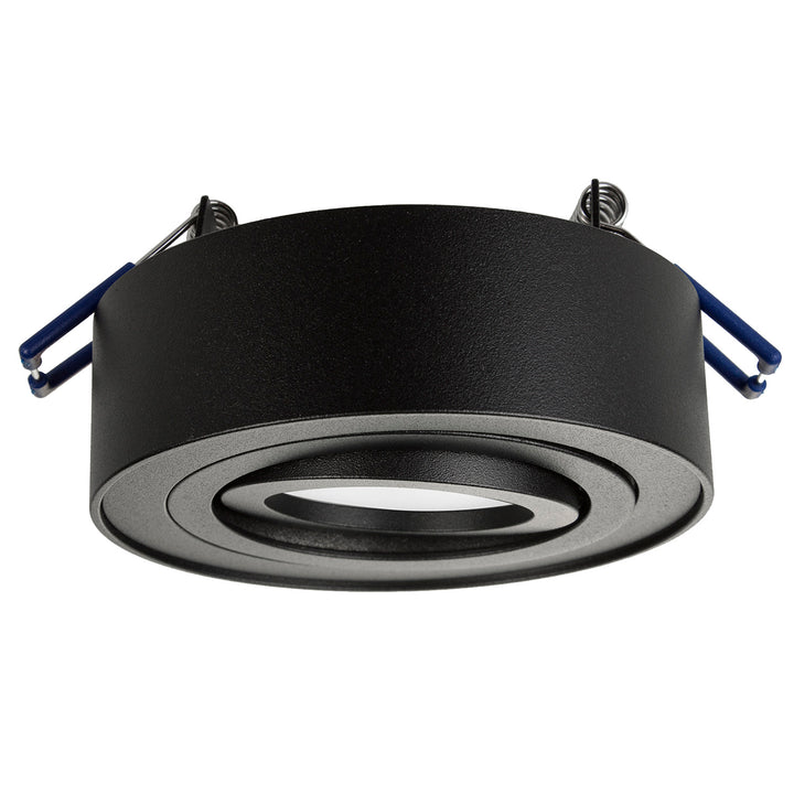 Luminaire encastré MCE462 B 7W noir + GU10