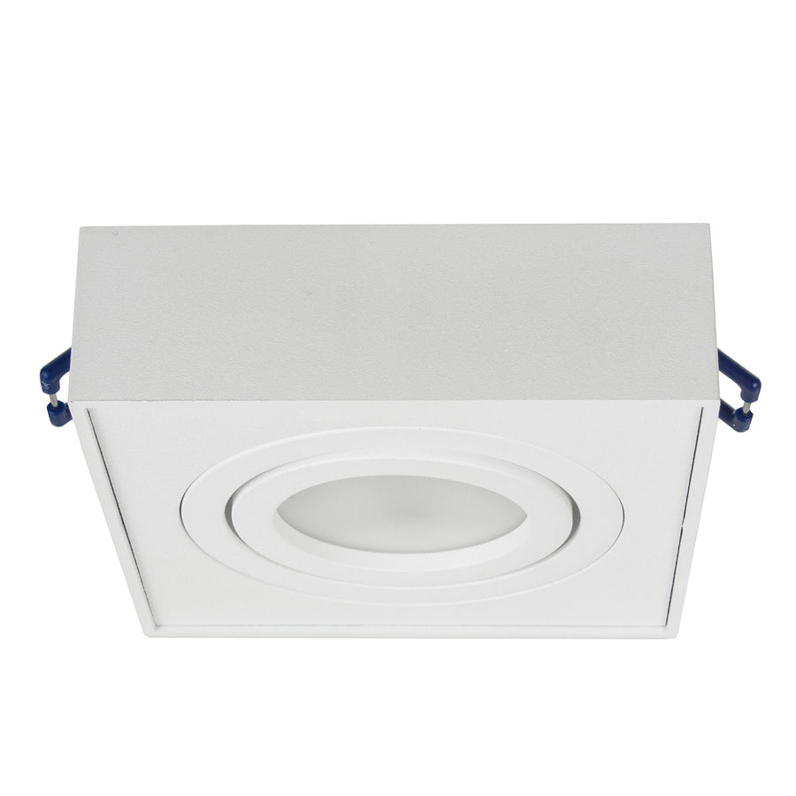 Inbouwarmatuur MCE464 W 7W + Led GU10