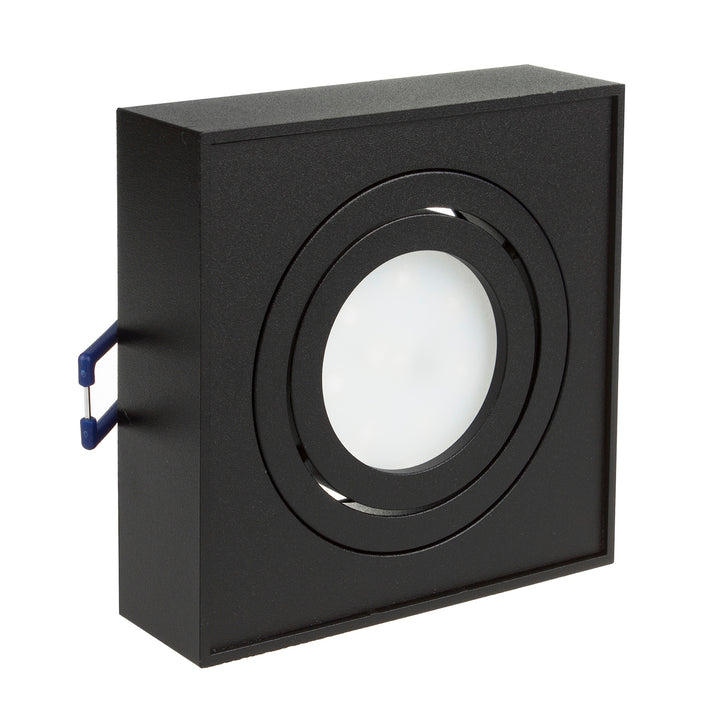 Luminaire encastré MCE464 B 7W noir + GU10