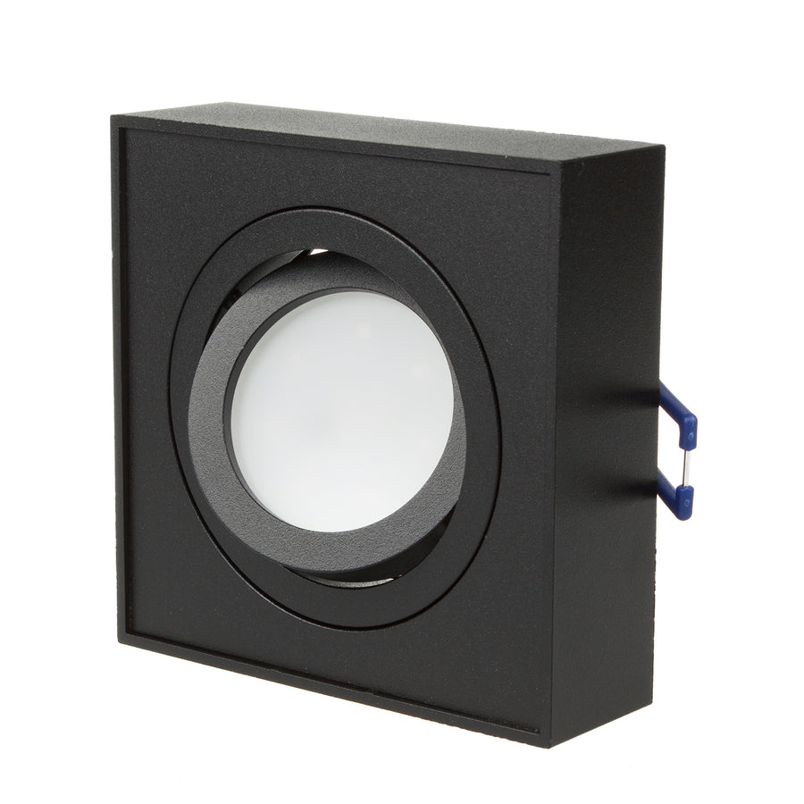 Inbouwarmatuur MCE464 B 7W zwart + GU10