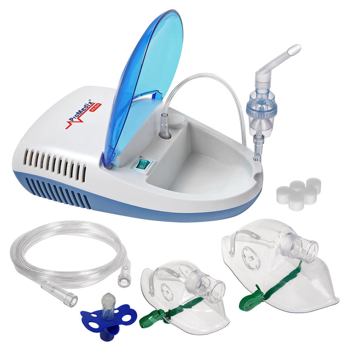 Kit d'inhalation Maclean PR-820 pour enfants et adultes, nébuliseur, inhalation + sucette