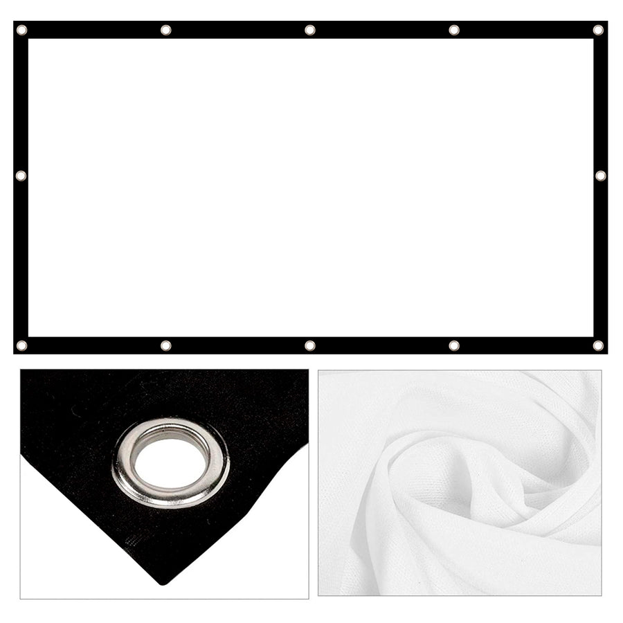 Maclean MC-980 - Draagbaar projectiescherm 84 inch 16:9 Full HD - 177x99cm