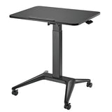 Maclean - Verrijdbaar laptop bureau - hoogteverstelling - 80x52cm, 8kg max, 109cm - MC-453B - Zwart