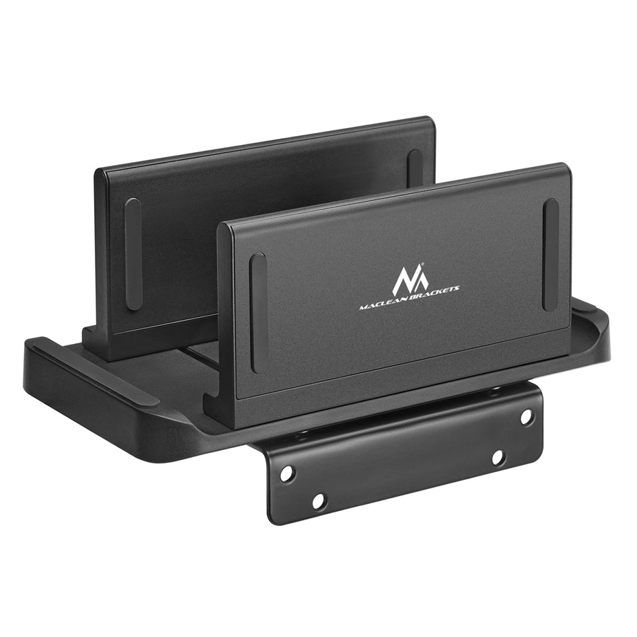 Maclean - Thin Client / Mini PC Houder past op VESA houders - vrijstaand - MC-454 - Zwart
